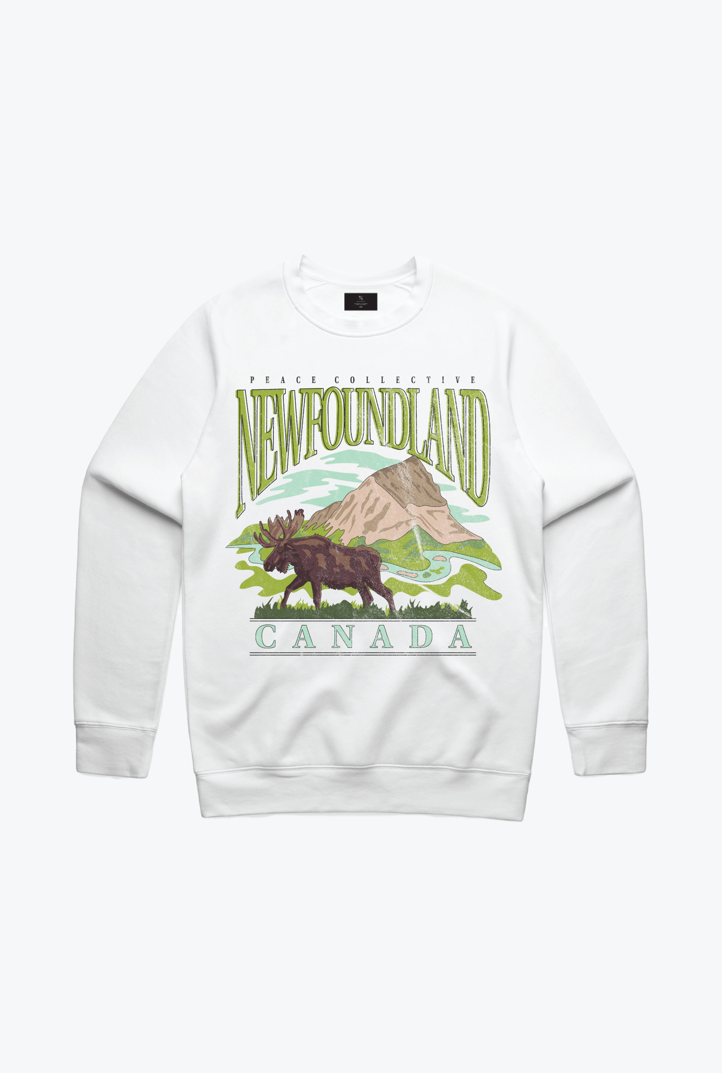 Newfoundland Vintage Crewneck - White