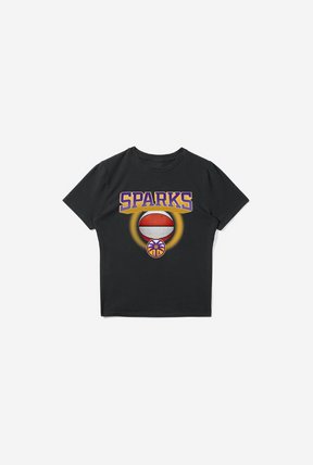 Los Angeles Sparks Baby Tee - Black