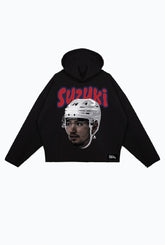 Nick Suzuki Relaxed Hoodie - Black