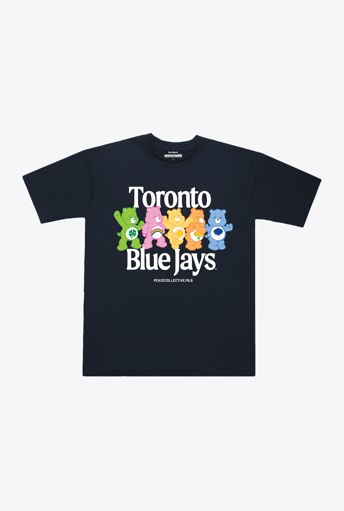 Toronto Blue Jays x Care Bears Fan Heavyweight T-Shirt - Navy
