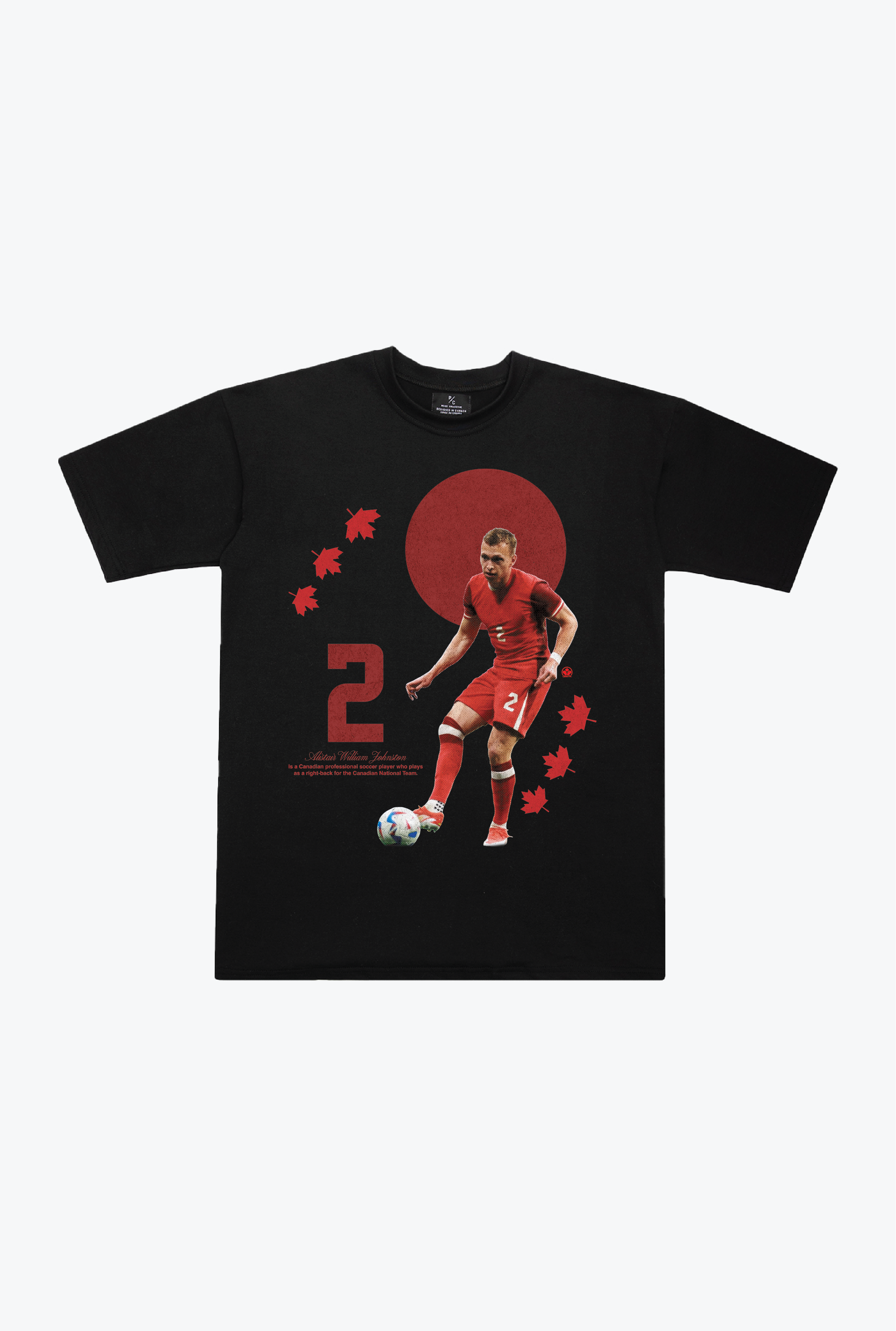 Alistair Johnston Heavyweight T-Shirt - Black