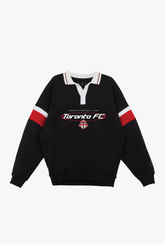 Toronto FC Oversized Rugby - Black / Red