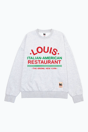 P/C x The Godfather Heavyweight Crewneck - Ash