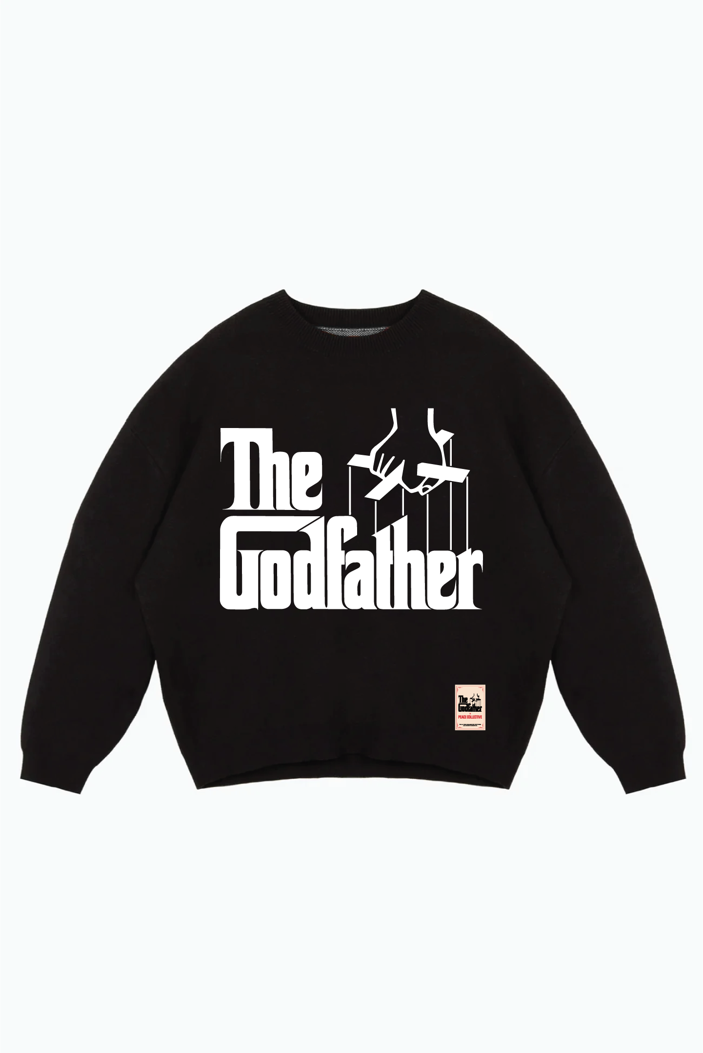 P/C x The Godfather Knit Sweater - Black
