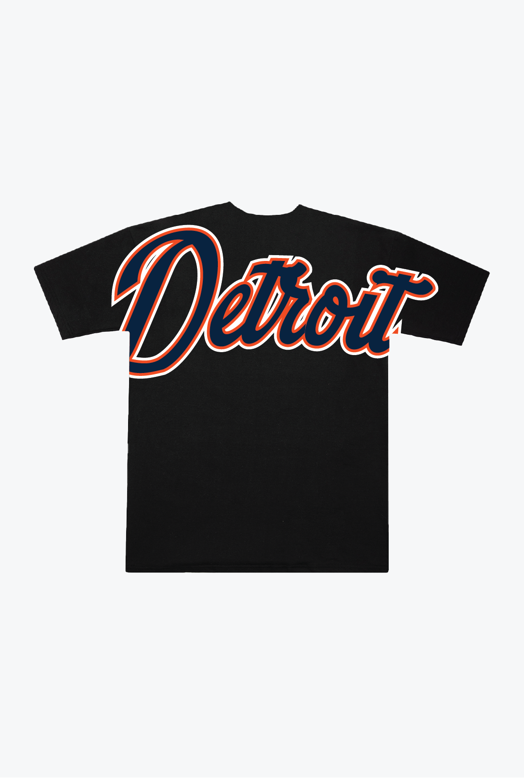 Detroit Tigers Spirit Heavyweight T-Shirt - Black