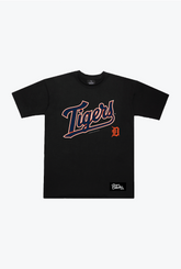 Detroit Tigers Spirit Heavyweight T-Shirt - Black