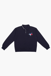 Toronto Blue Jays Longsleeve Polo - Navy
