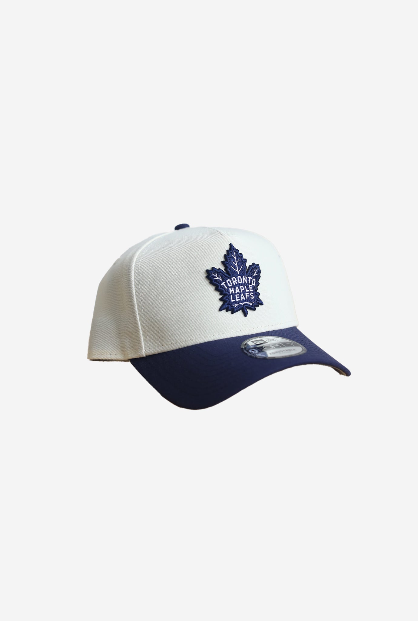 Toronto Maple Leafs 9FORTY A-Frame Cap - Chrome/ Navy