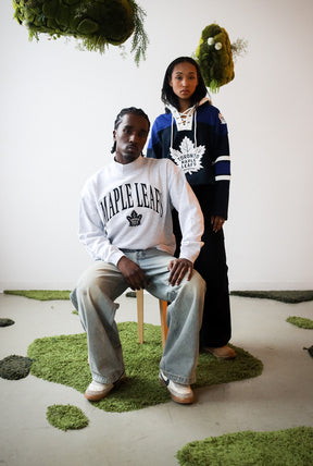 Toronto Maple Leafs Vantage Mockneck - Grey