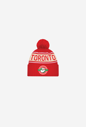 Toronto Santa Claus Parade Beanie - Ivory / Red