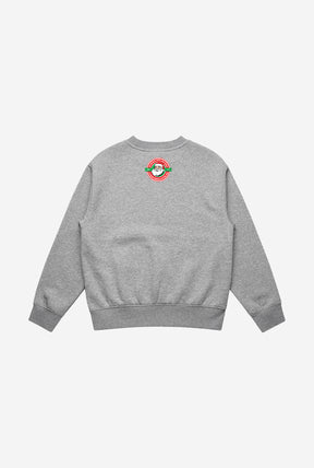 Home is Toronto Santa Claus Parade Kids Crewneck - Ash
