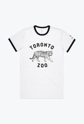 Toronto Zoo Ringer T-Shirt - Black / White