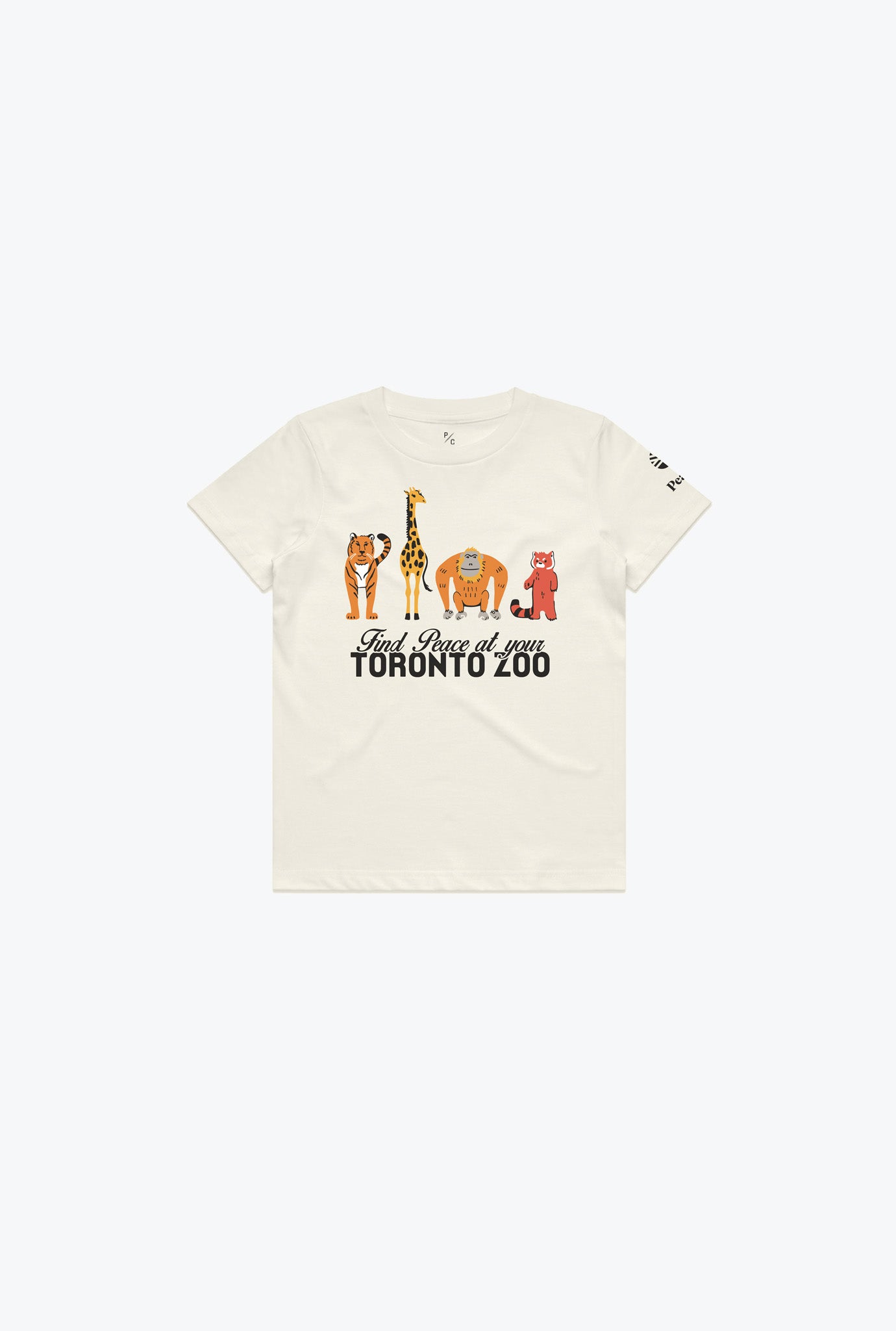 Toronto Zoo Youth T-Shirt - Ivory
