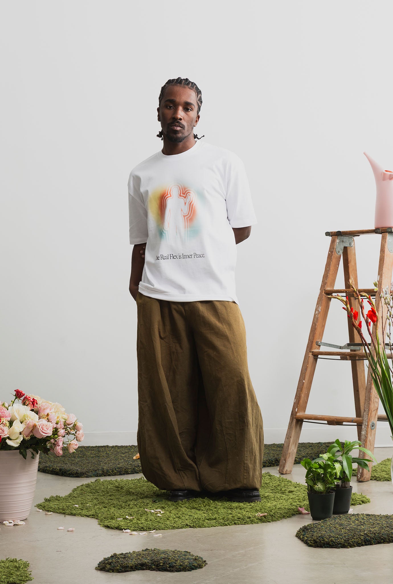 Inner Peace Heavyweight T-Shirt - White