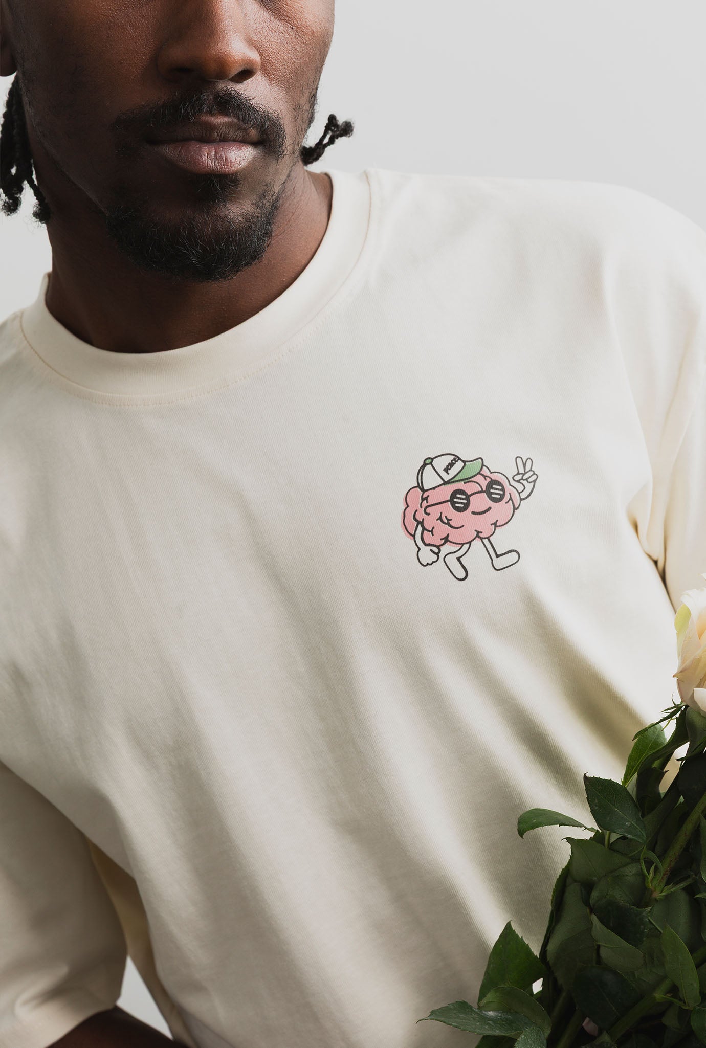 Real Flex Heavyweight T-Shirt - Ivory