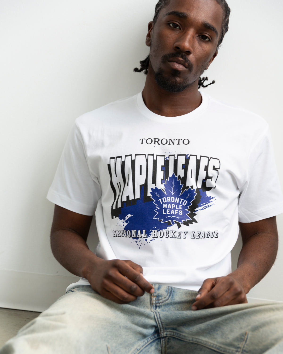 Toronto Maple Leafs Seat T-Shirt - White