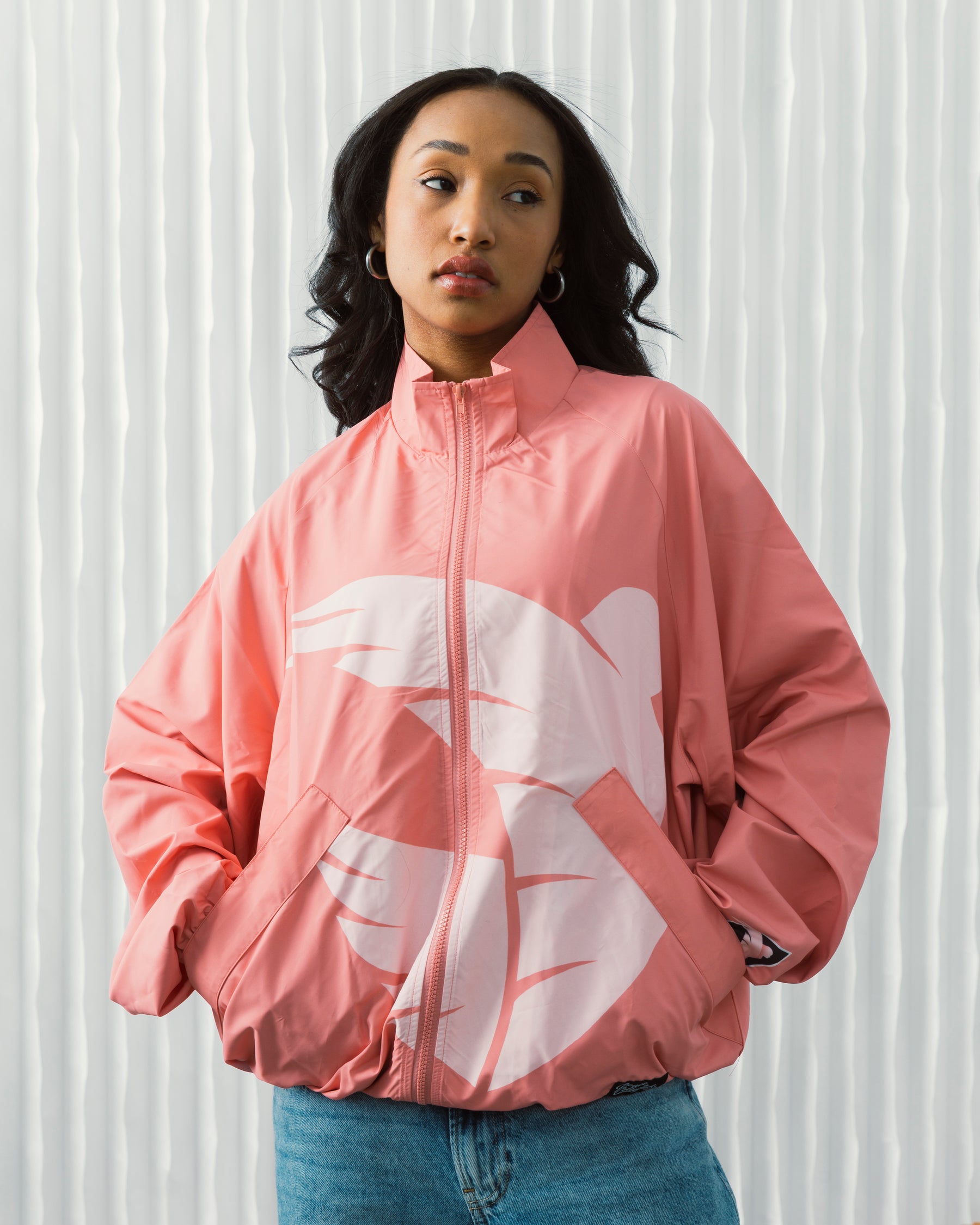 Angel City FC Emblem Windbreaker Jacket - Sola Rosa