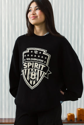 Washington Spirit Essentials Knit Sweater - Black