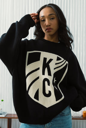 Kansas City Current Essentials Knit Sweater - Black