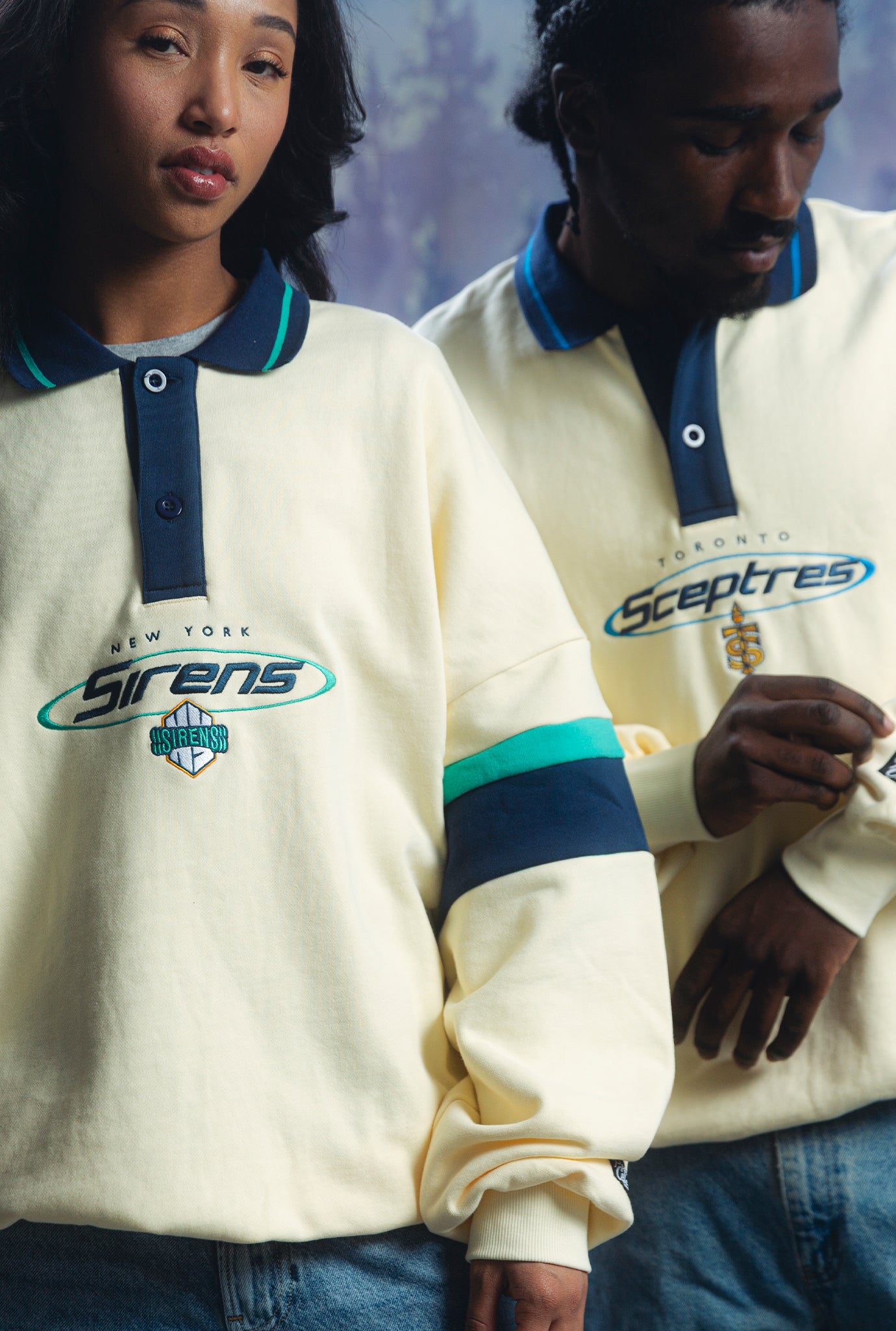 Toronto Sceptres Oversized Rugby - Royal / Ivory