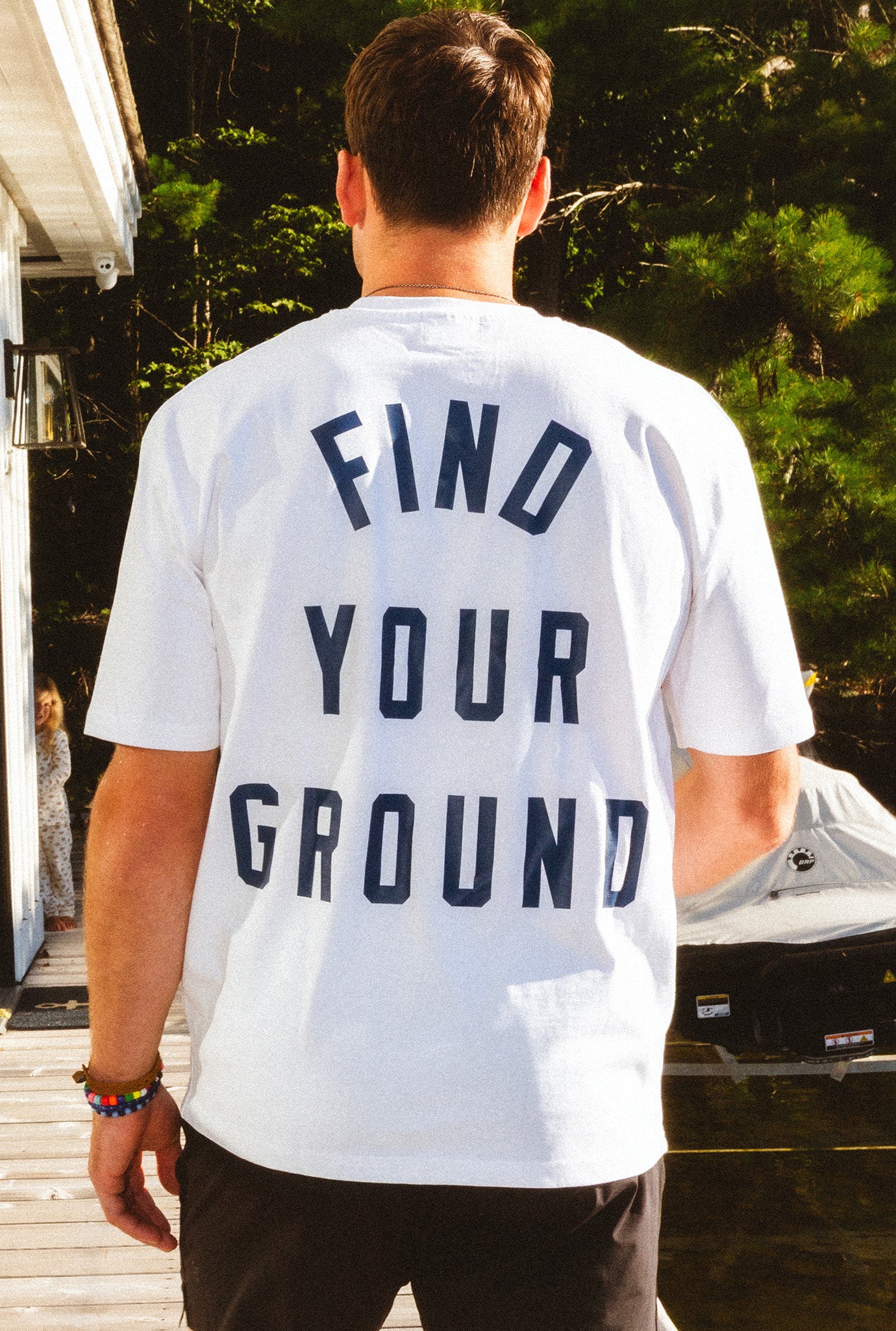 P/C x John Tavares Photographic Heavyweight T-Shirt - White