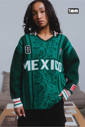 FIFA World Cup 2026™ Mexico Knit Long Sleeve Jersey - Green