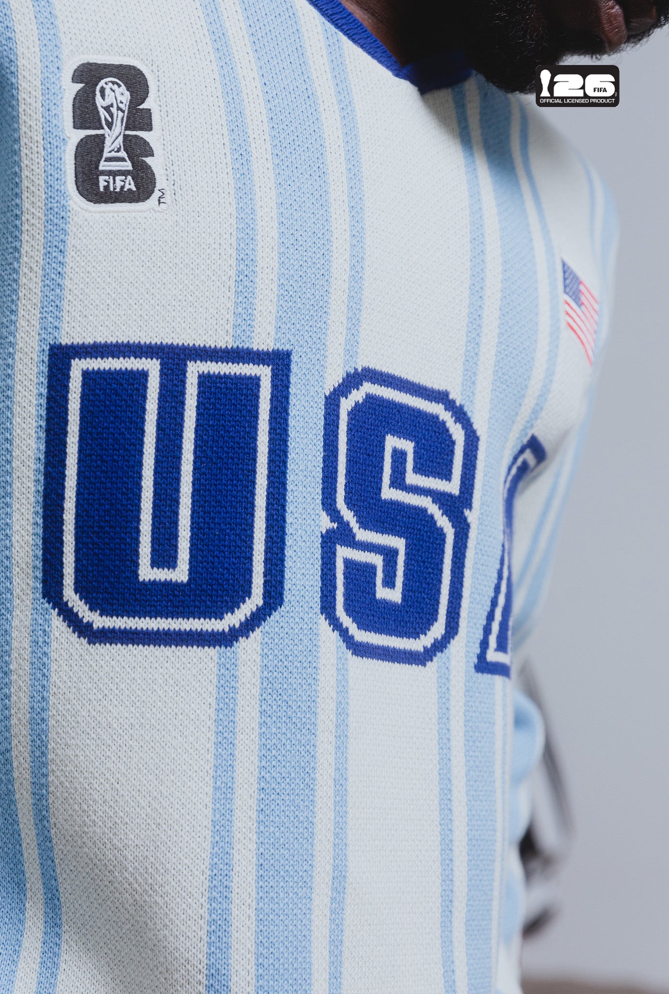 FIFA World Cup 2026™ USA Knit Long Sleeve Jersey - White