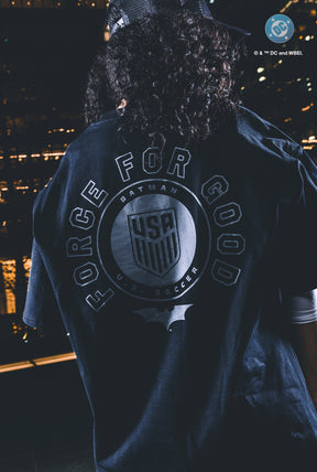 T-shirt US Soccer x DC Comics The Dark Knight Heavyweight - Noir