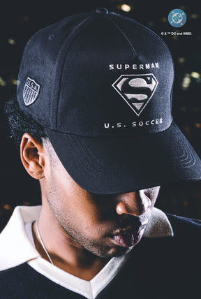 Gorra A-Frame US Soccer x DC Comics Superman - Negra