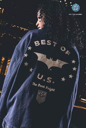 Chaqueta de trabajo US Soccer x DC Comics Batman - Negra