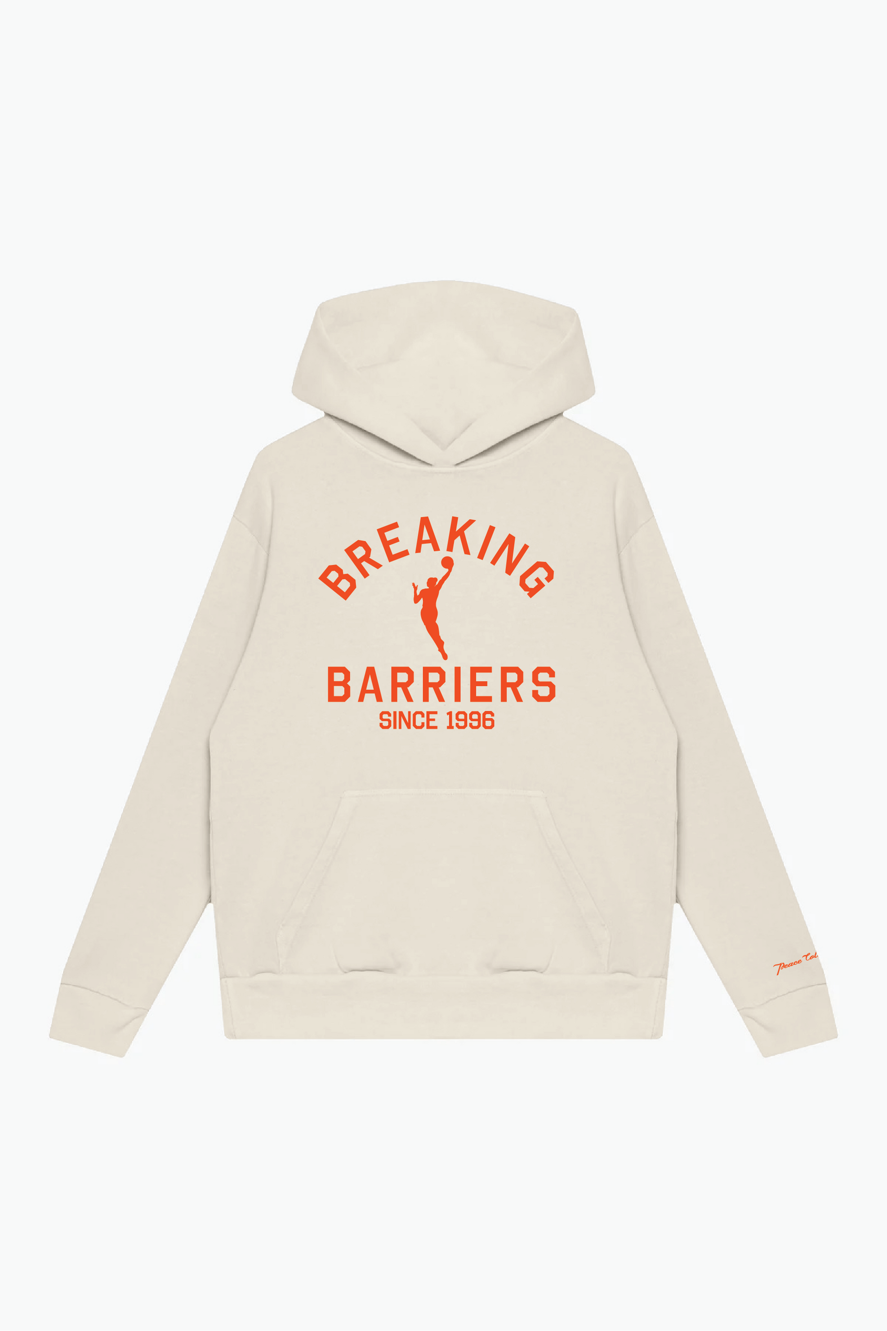 Breaking Barriers Heavyweight Hoodie - Ivory