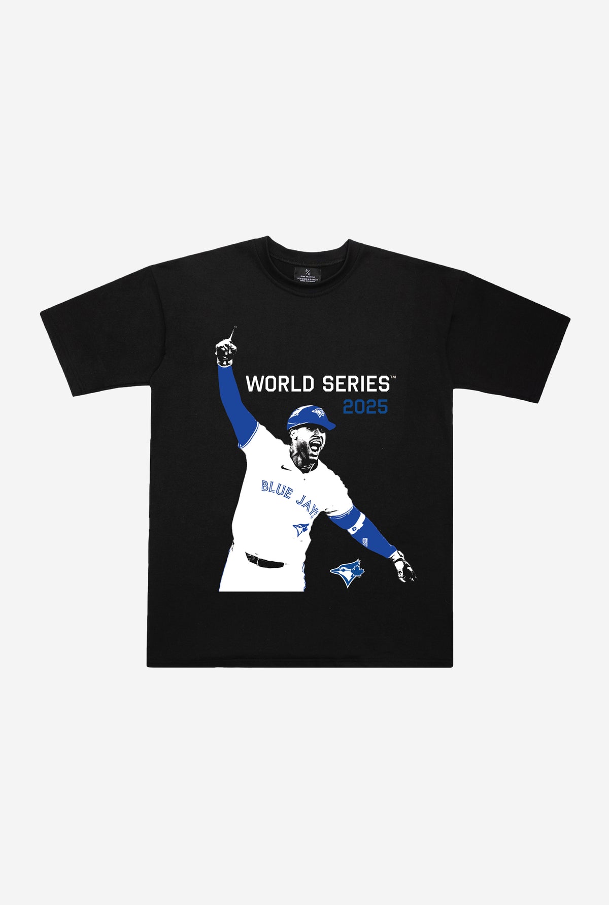 Toronto Blue Jays World Series 2025 George Springer Heavyweight T-Shirt - Black