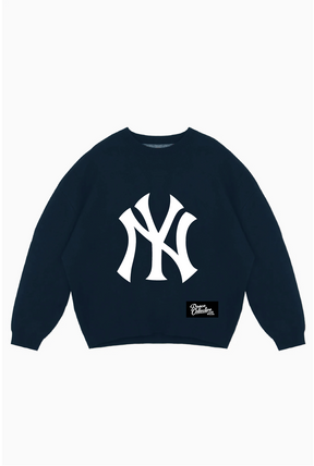 New York Yankees Knit Sweater - Navy
