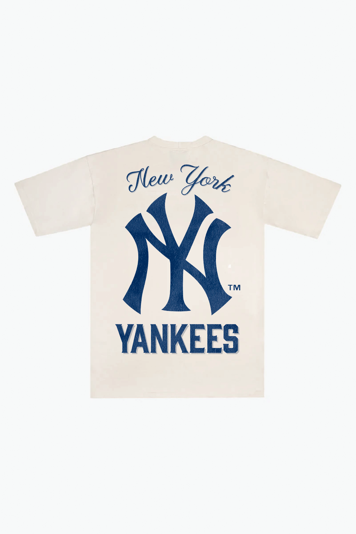 New York Yankees Team Heavyweight T-Shirt - Ivory