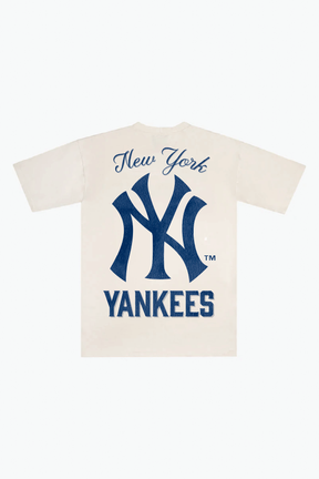 New York Yankees Team Heavyweight T-Shirt - Ivory