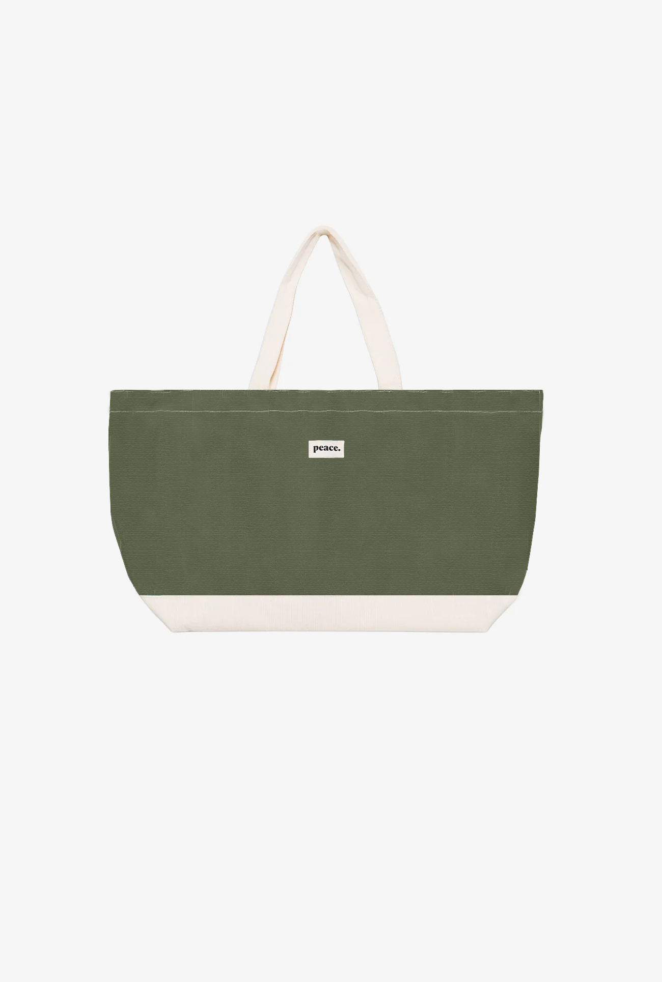 Peace Basics Tote Bag - Olive