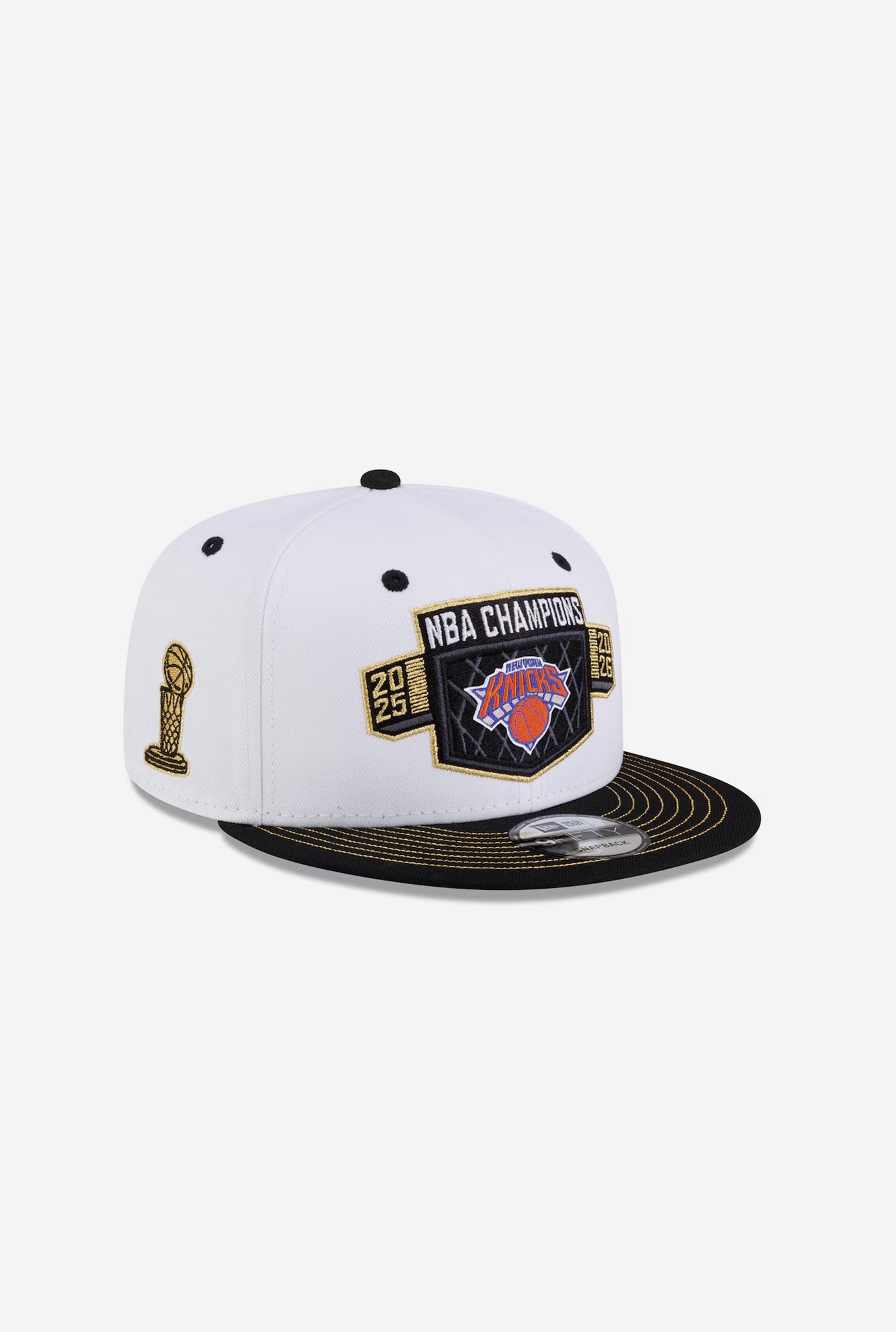 New York Knicks 2026 NBA Champions 9FIFTY Snapback - White