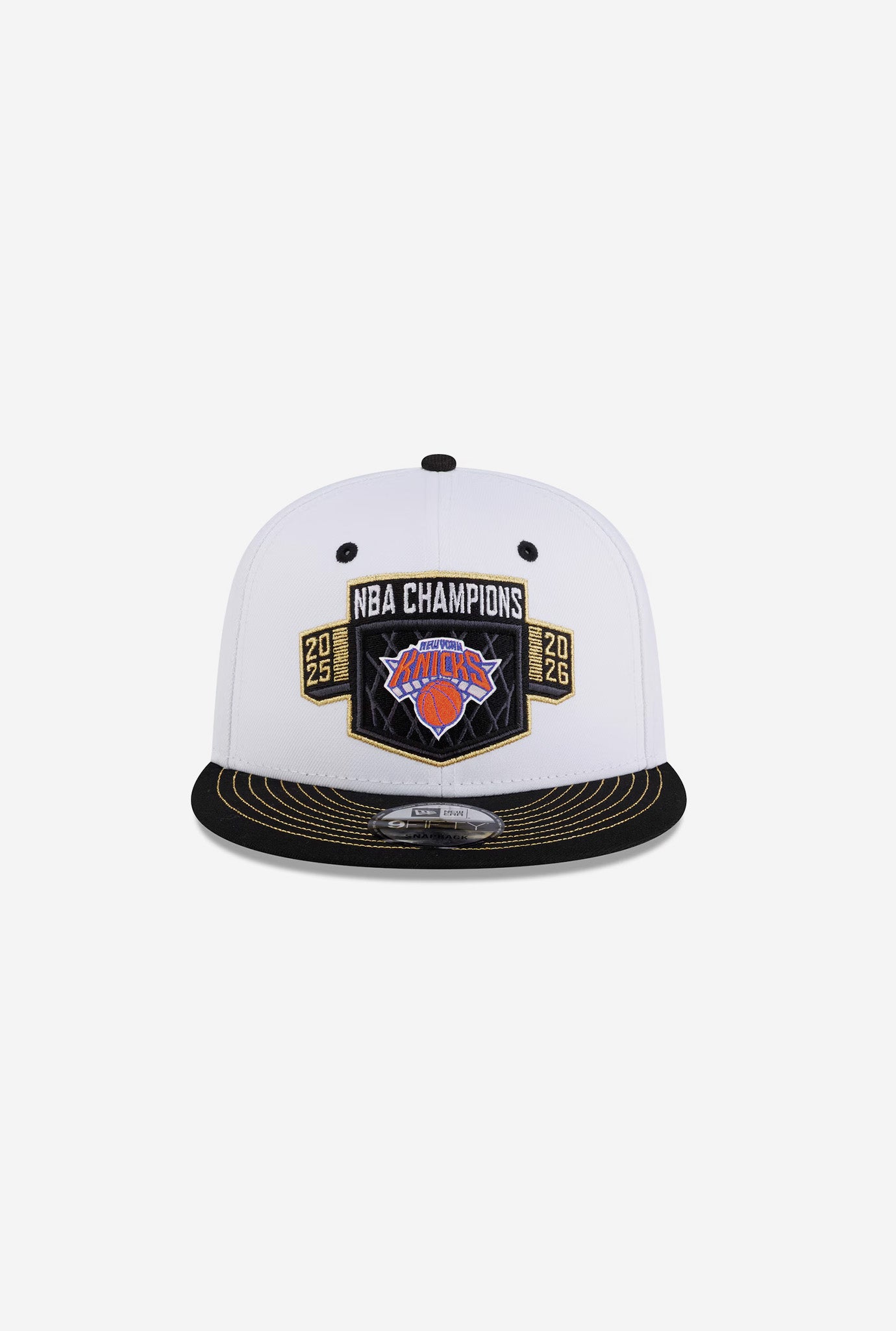 New York Knicks 2026 NBA Champions 9FIFTY Snapback - White