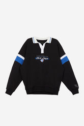 Toronto Blue Jays Oversized Rugby - Black
