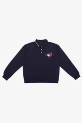 Toronto Blue Jays Longsleeve Polo - Navy