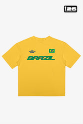 T-shirt jaune à logo tricolore Brésil Coupe du Monde de la FIFA 2026™ - Brésil