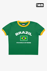 Coupe du Monde de la FIFA, Brésil 2026™ - T-shirt court à col rond - Vert Kelly