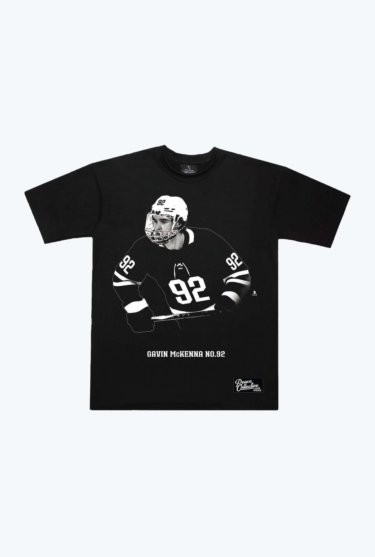 Gavin McKenna Memorial Heavyweight T-Shirt - Black