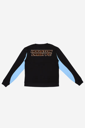 Houston Dash Rugby Polo - Black / Blue