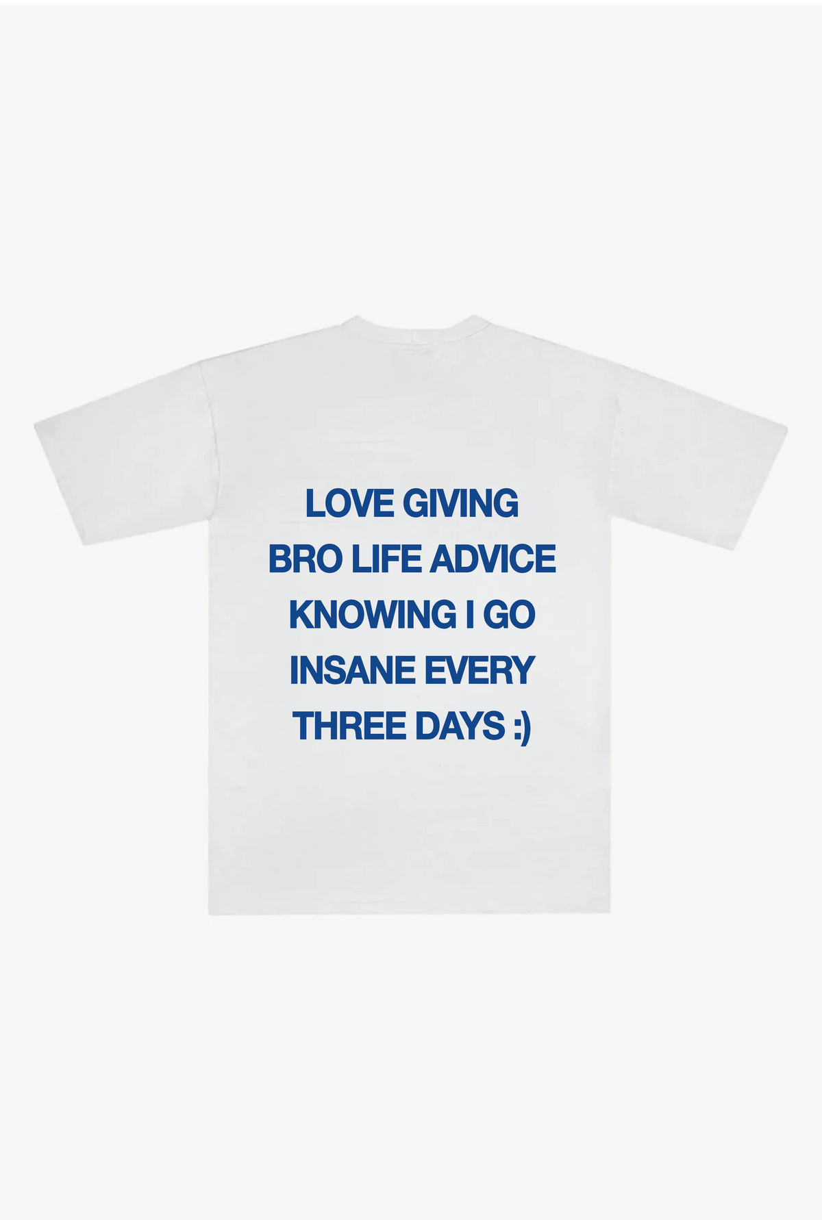 Going Insane Heavyweight T-Shirt - White