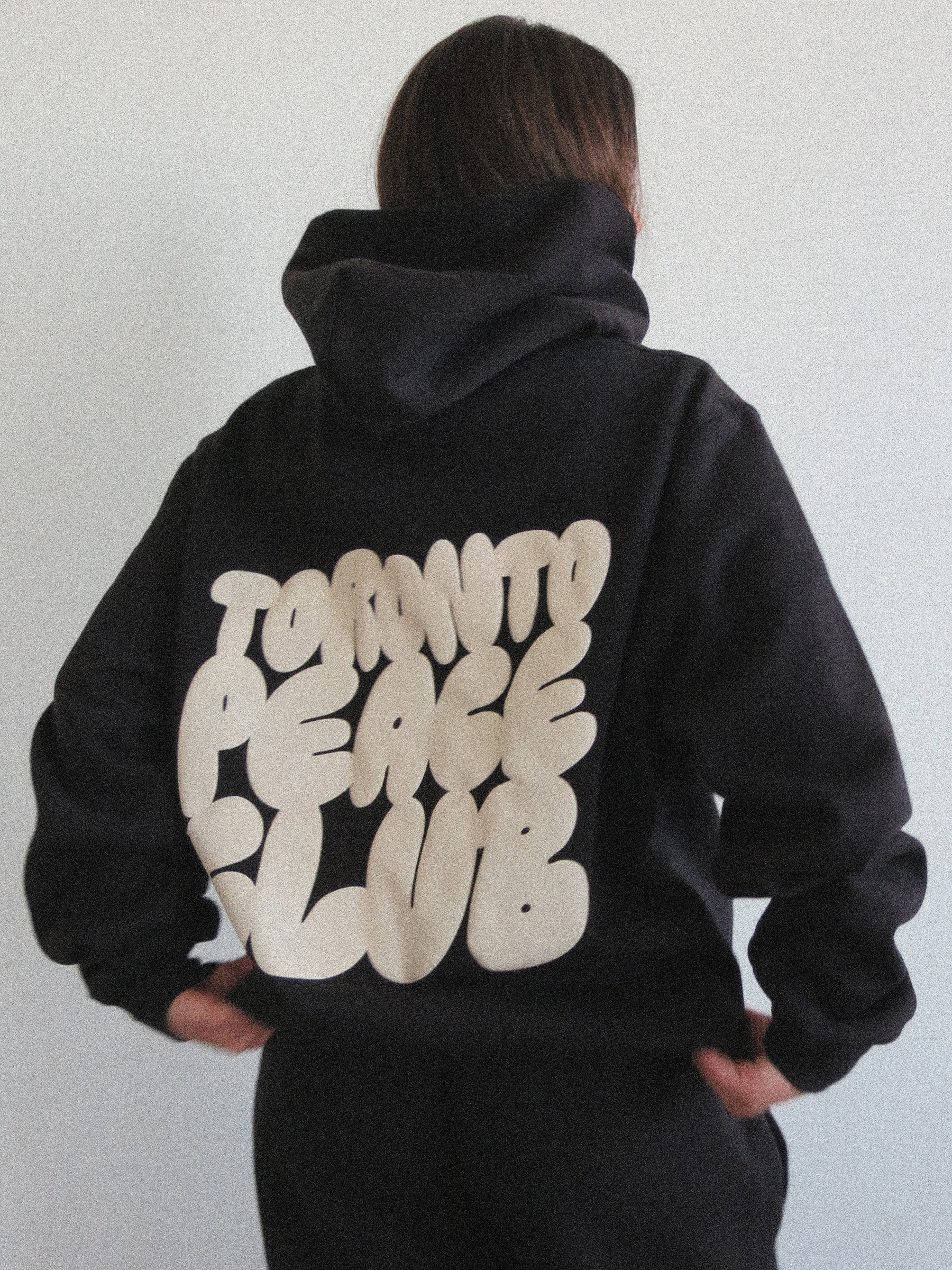 Toronto Peace Club Heavyweight Hoodie - Black