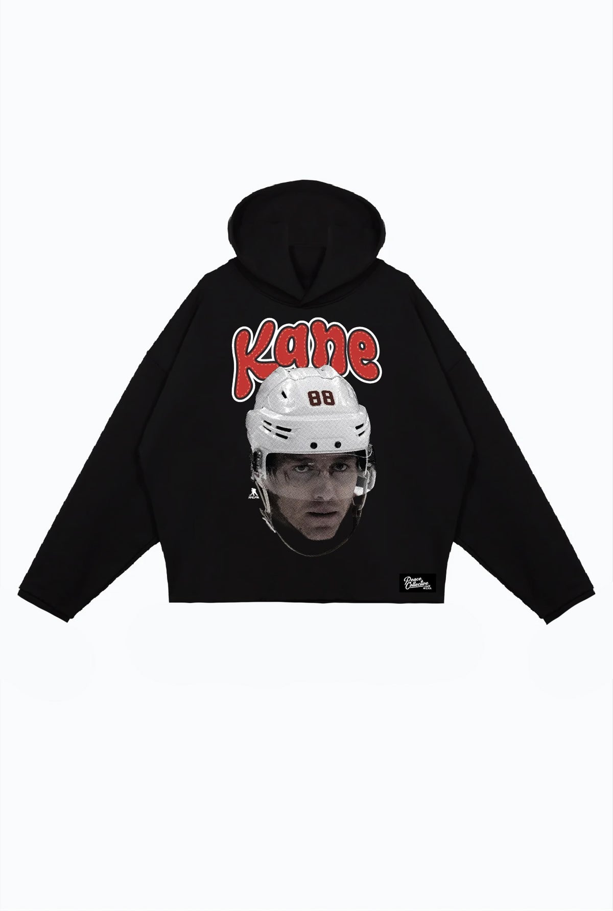 Sudadera relajada Patrick Kane - Negra