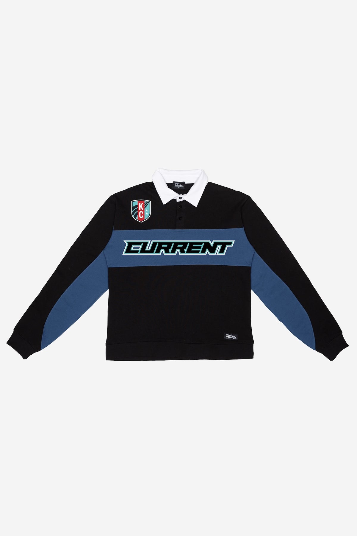 Kansas City Current Rugby Polo - Black / Storm