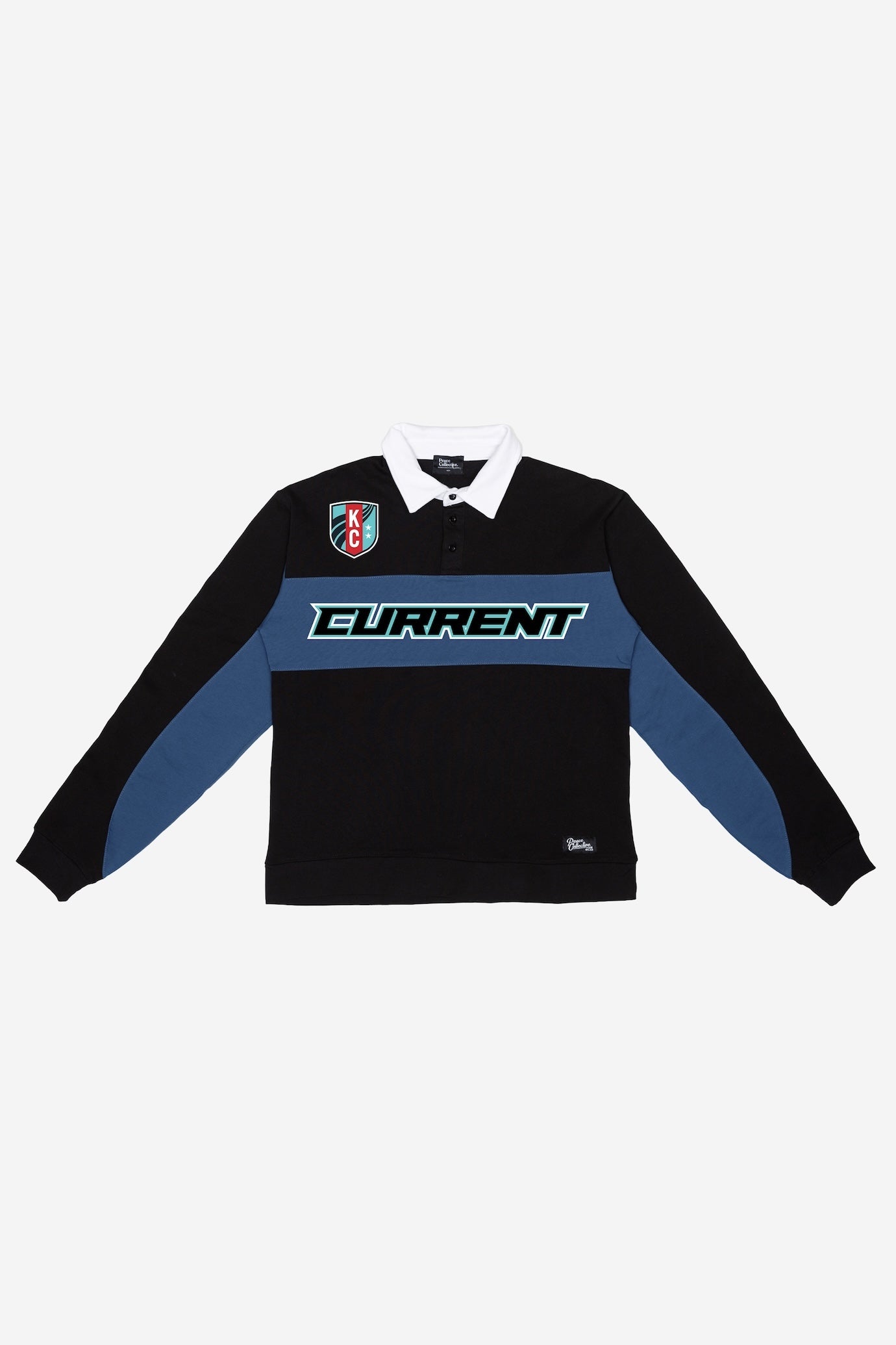 Kansas City Current Rugby Polo - Black / Storm