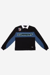 Kansas City Current Rugby Polo - Black / Storm